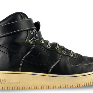 size 9.5m/11w nike air force 1 high black sail (2016) 882096 001 pre owned