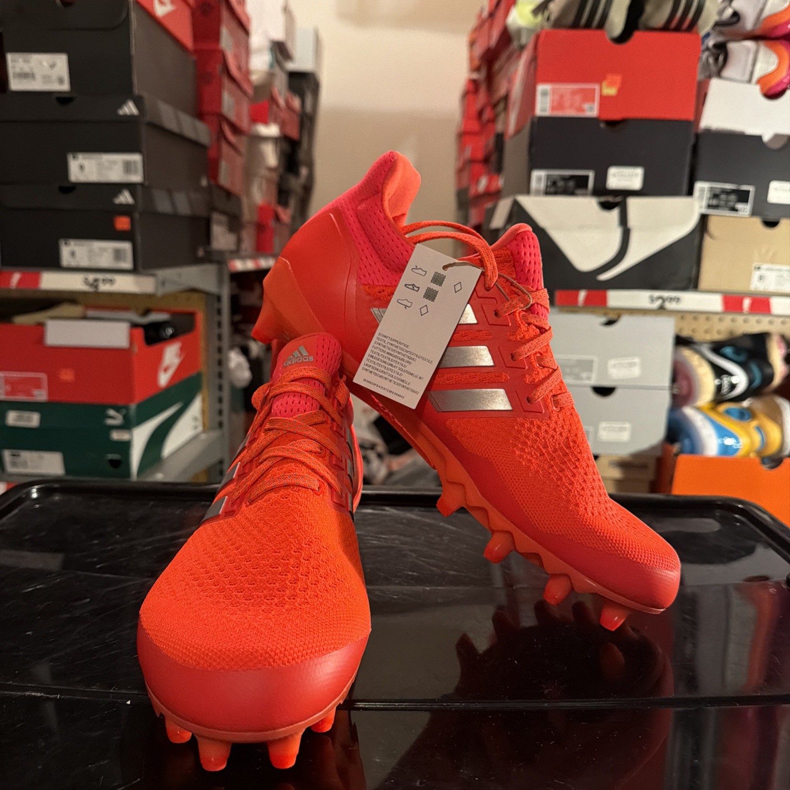 adidas ultraboost football cleats orange reflective rare jp7411 men’s size 11.5 adidas ultraboost football cleats orange reflective rare jp7411 men’s size 11.5