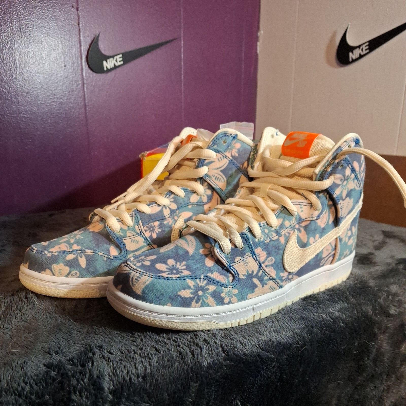 nike sb dunk high hawaii maui size 8.5 men’s brand new with box and extra laces nike sb dunk high hawaii maui size 8.5 men’s brand new with box and extra laces