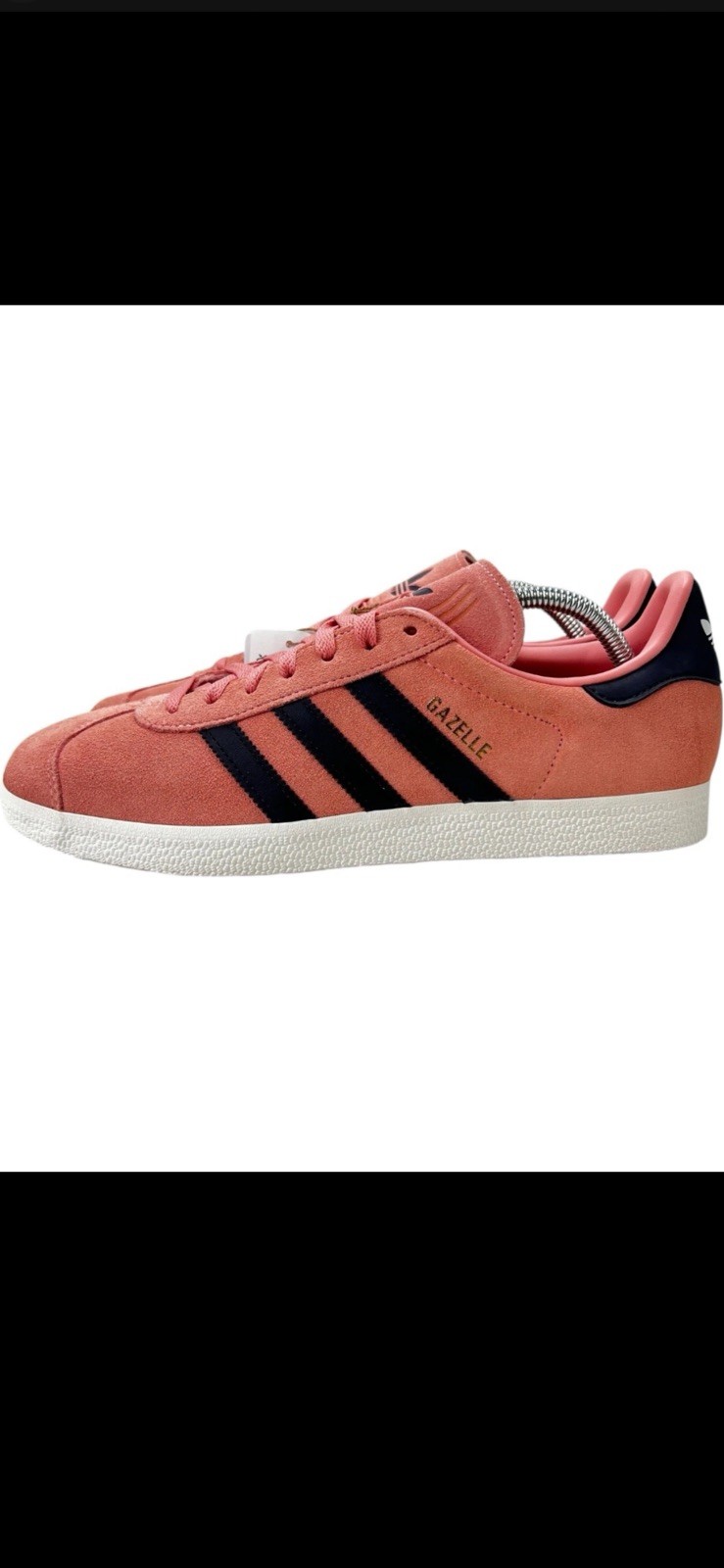 10.5m adidas gazelle glow pink aurora black core white shoes jh5388 10.5m adidas gazelle glow pink aurora black core white shoes jh5388