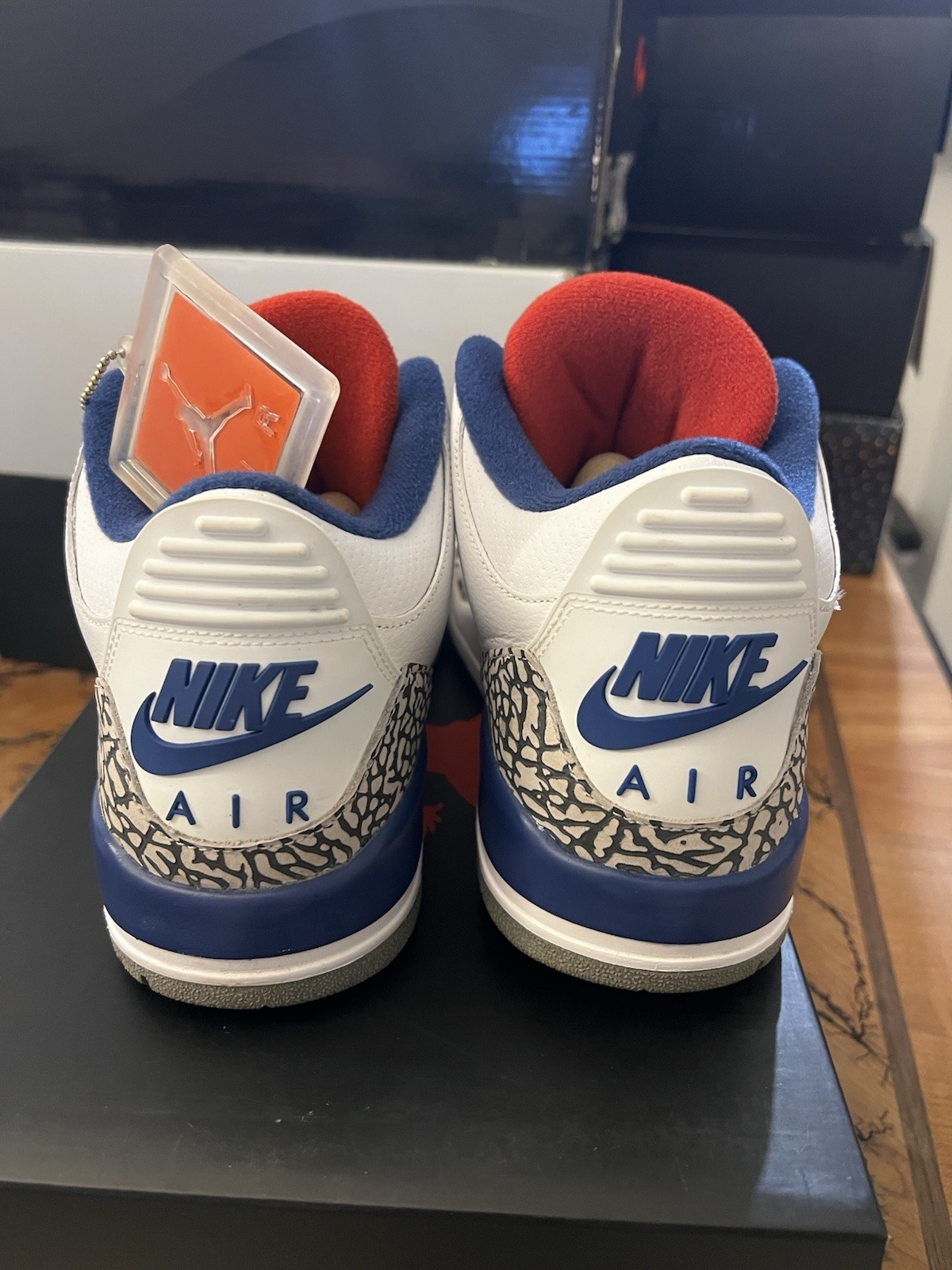 jordan air jordan 3 retro og true blue white/blue/red/gray 2016 854262 106 jordan air jordan 3 retro og true blue white/blue/red/gray 2016 854262 106