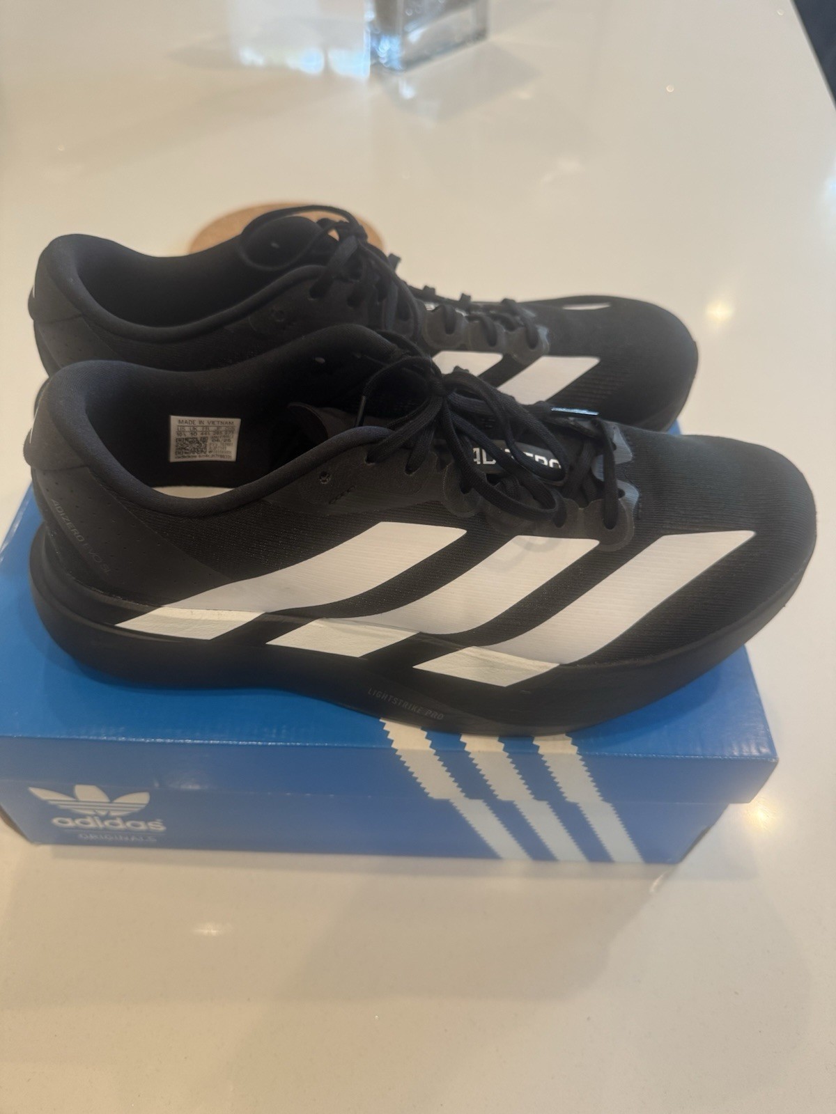 adidas adizero men black/white adidas adizero men black/white