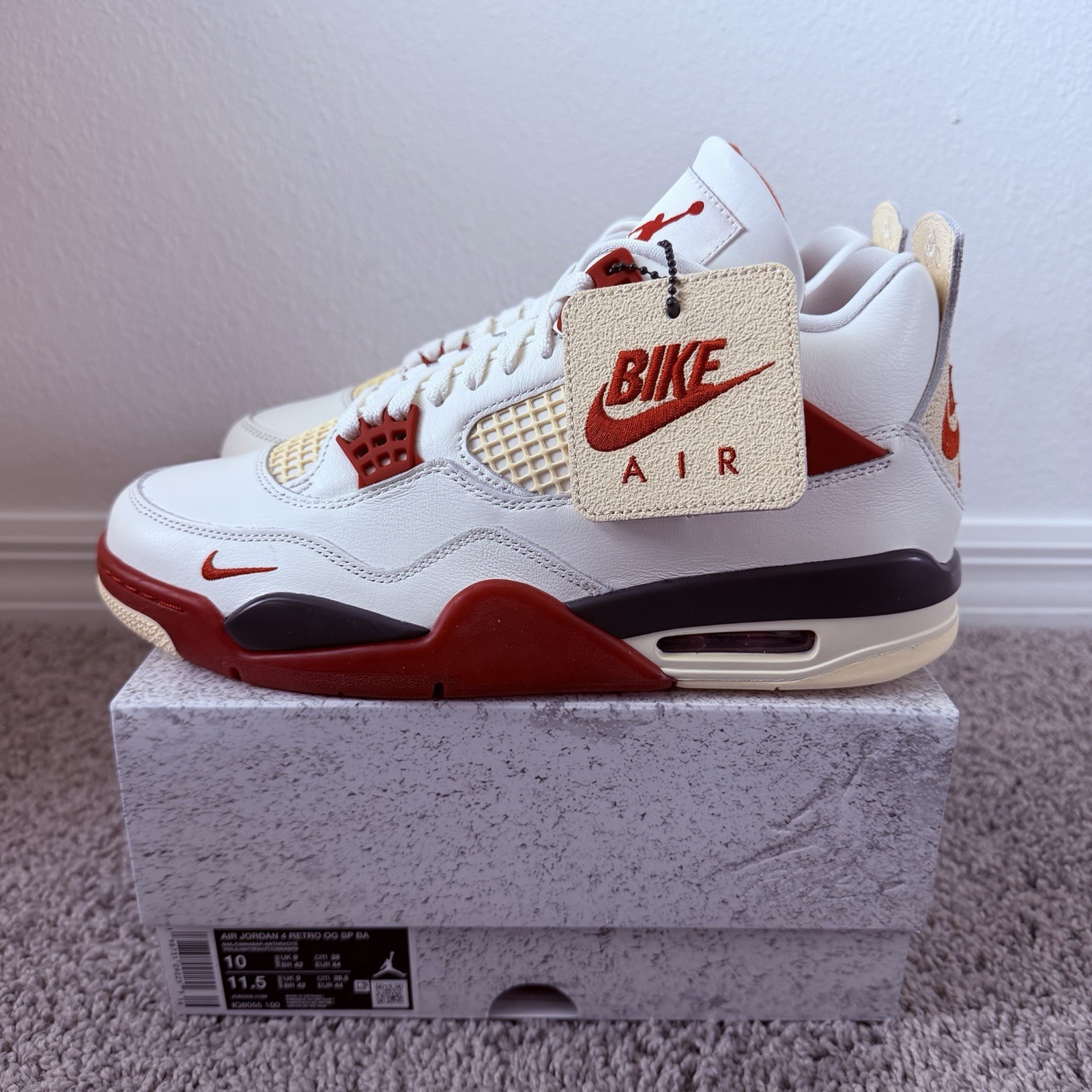 nigel sylvester x air jordan 4 retro og ‘brick after brick' iq8055 100 size 10 nigel sylvester x air jordan 4 retro og ‘brick after brick' iq8055 100 size 10
