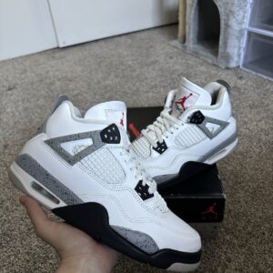 jordan 4 white cement 2025