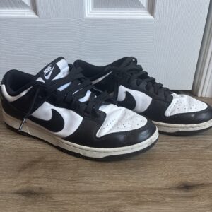 nike dunk low retro panda shoes size 12