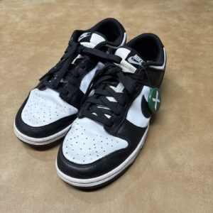 size 9 men's nike dunk low black/ white panda dd1391 100