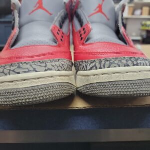 jordan 3 retro se unite fire red cement ck5692 600 clean men’s size 9.5