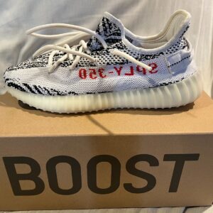 size 8 adidas yeezy boost 350 v2 low zebra