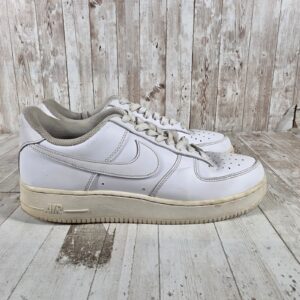nike air force 1 low 07 mens white leather sneakers cw2288 111 size 10