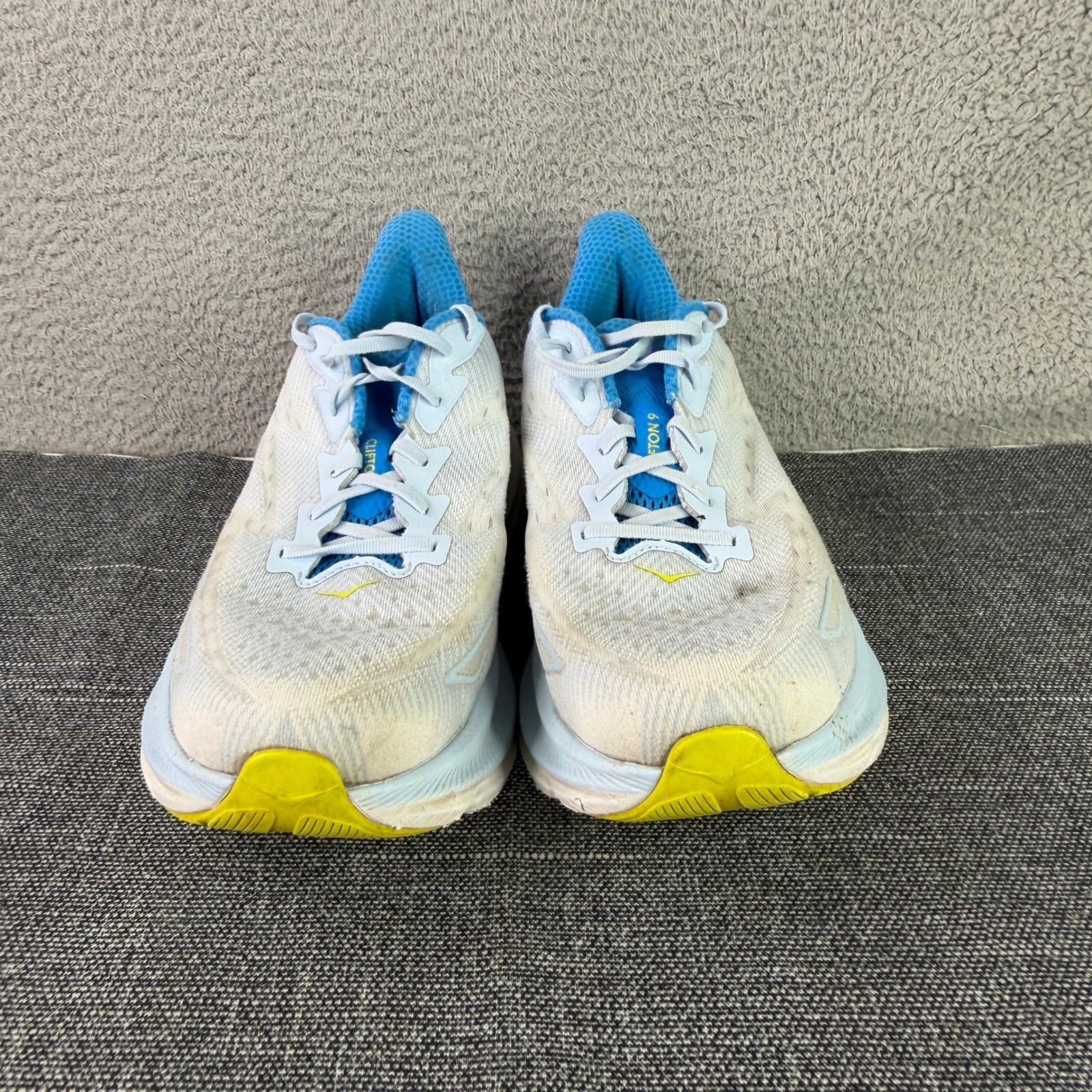 hoka clifton 9 running shoes men 13 wide blue white 1132210 iwep mesh sneakers hoka clifton 9 running shoes men 13 wide blue white 1132210 iwep mesh sneakers