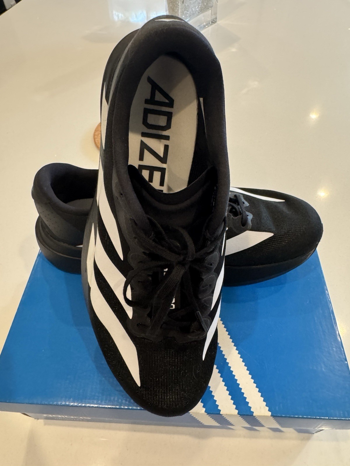 adidas adizero men black/white adidas adizero men black/white