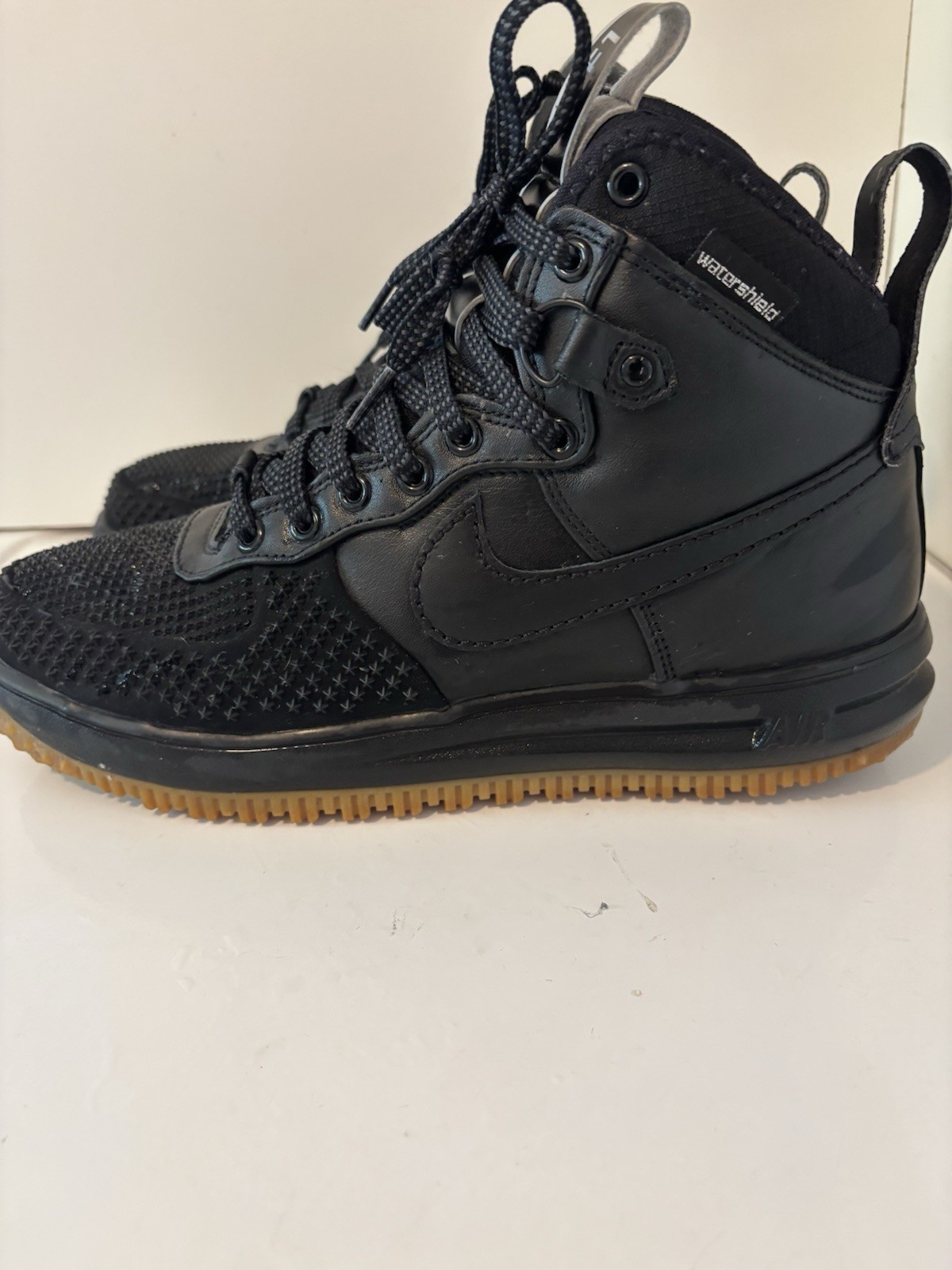nike lunar force 1 duckboot in black 9.5 nike lunar force 1 duckboot in black 9.5