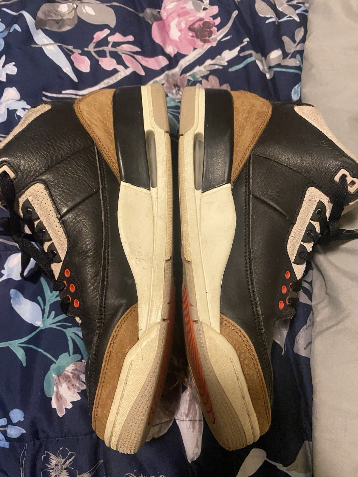 jordan air jordan 3 retro desert elephant ct8532 008 2022 black/orange jordan air jordan 3 retro desert elephant ct8532 008 2022 black/orange
