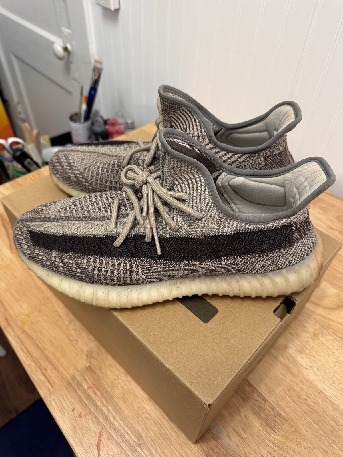adidas yeezy boost 350 v2 zyon gray black primeknit low top sneakers fz1267 adidas yeezy boost 350 v2 zyon gray black primeknit low top sneakers fz1267
