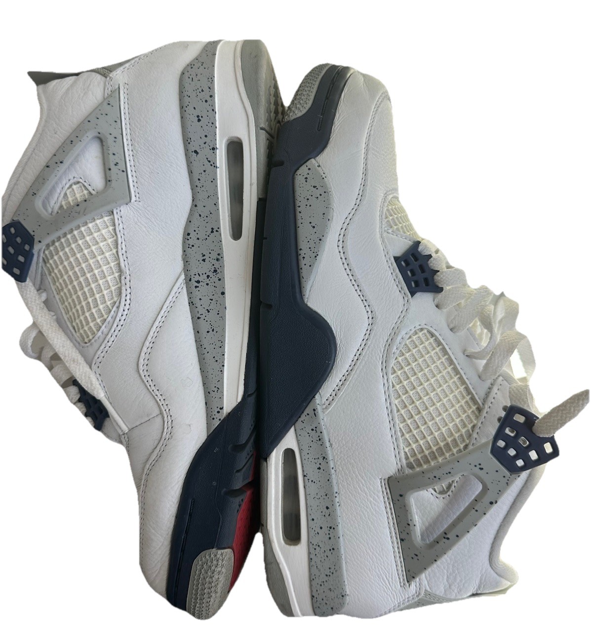 jordan 4 retro mid midnight navy size 11 gently used jordan 4 retro mid midnight navy size 11 gently used