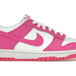 size 5y nike dunk low laser fuchsia (gs) fb9109 102