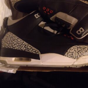size 11 air jordan 3 retro og 2024 black cement