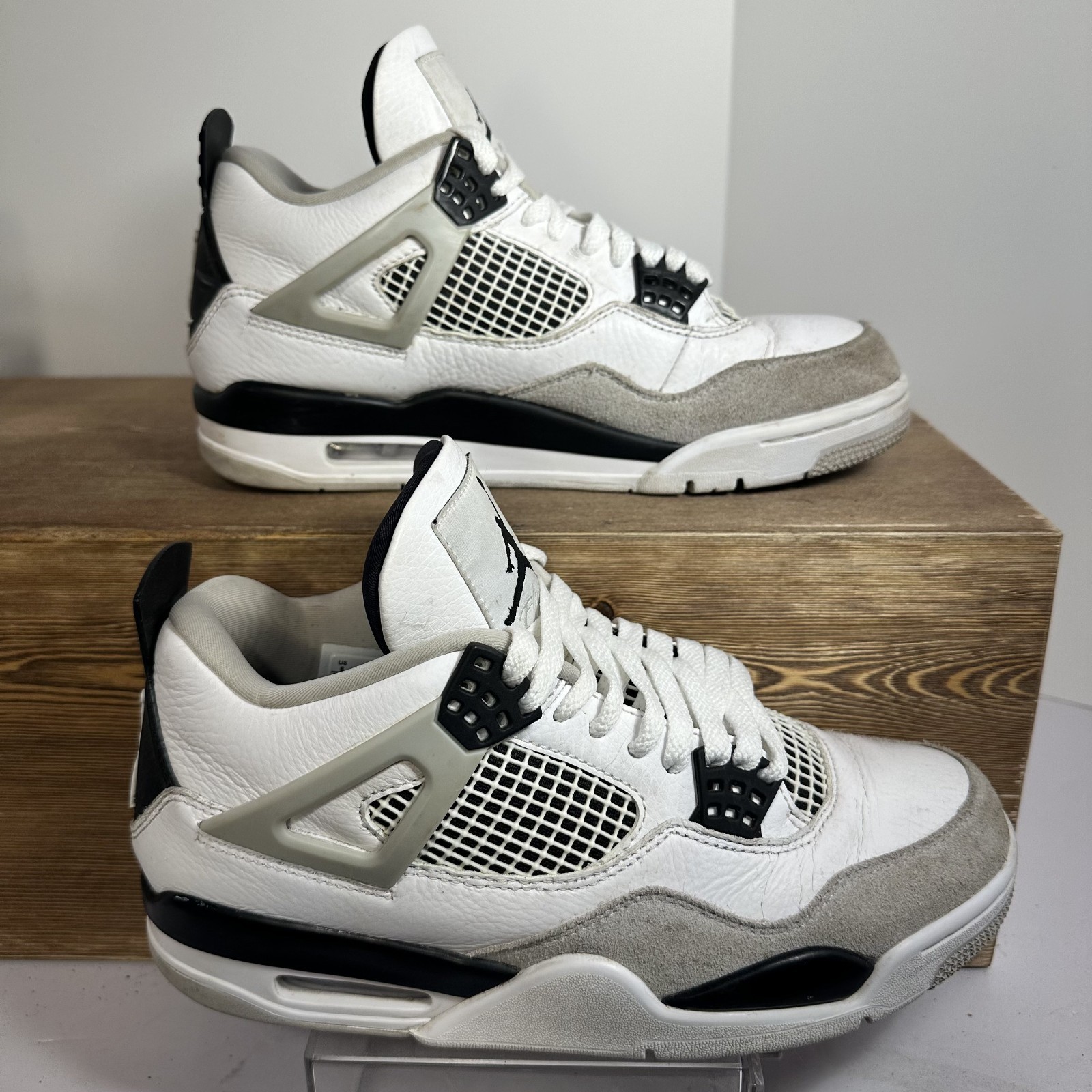 jordan air jordan 4 military black white mid top mens sz 8 retro y2k dh6927 111 jordan air jordan 4 military black white mid top mens sz 8 retro y2k dh6927 111