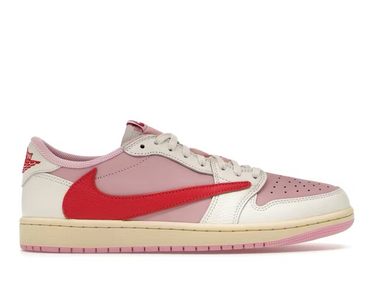 travis scott x air jordan 1 og sp low sail tropical pink travis scott x air jordan 1 og sp low sail tropical pink