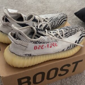 adidas yeezy boost 350 v2 zebra white/black primeknit low top cp9654 2017