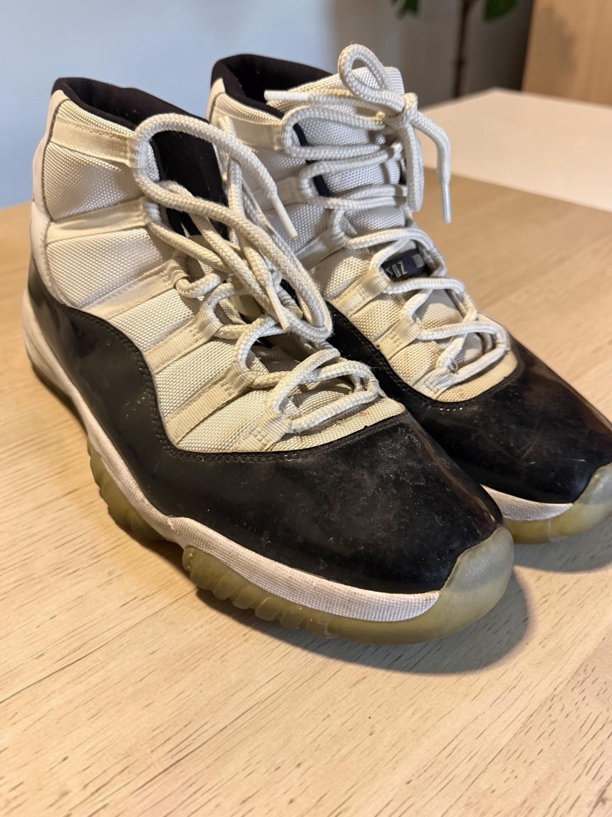 jordan air jordan 11 retro concord black white high top athletic sneakers jordan air jordan 11 retro concord black white high top athletic sneakers